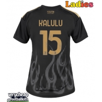 Juventus Pierre Kalulu #15 Replica Third Shirt Ladies 2026-27 Short Sleeve